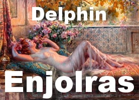 Sensuous paintings of feminine beauty and lovely nude ladies with flowers and roses.