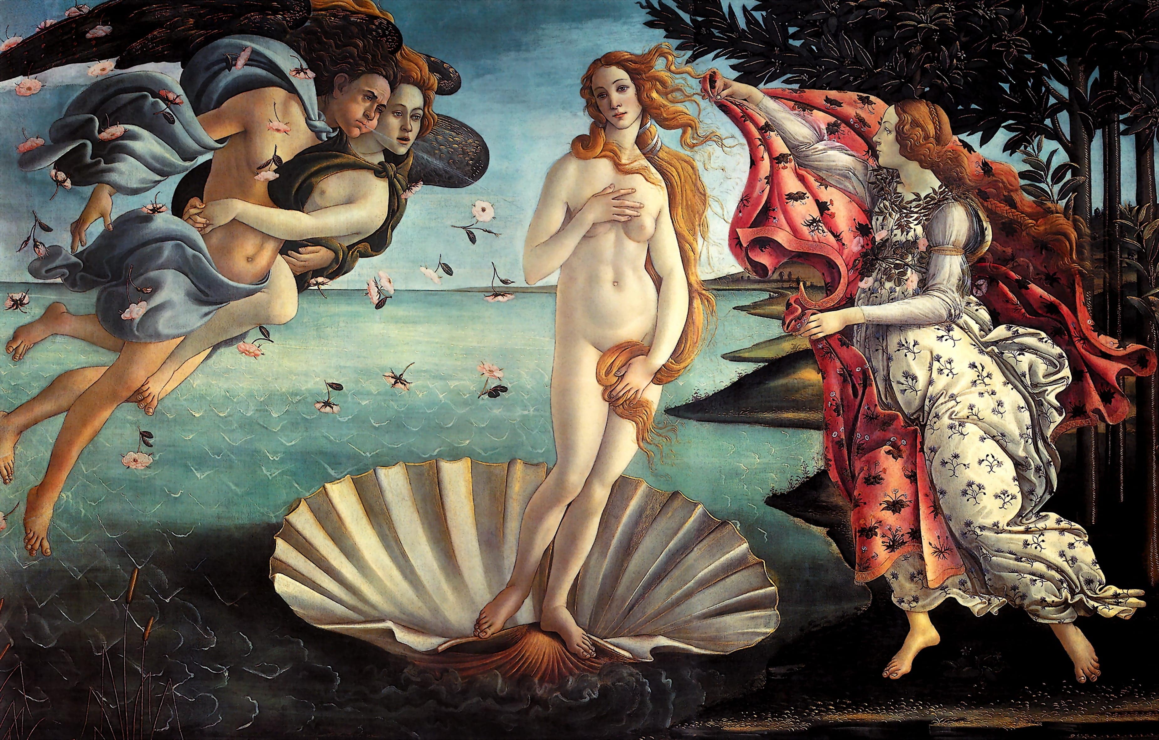 Birth of Venus Sandro Botticelli The Goddess of Love