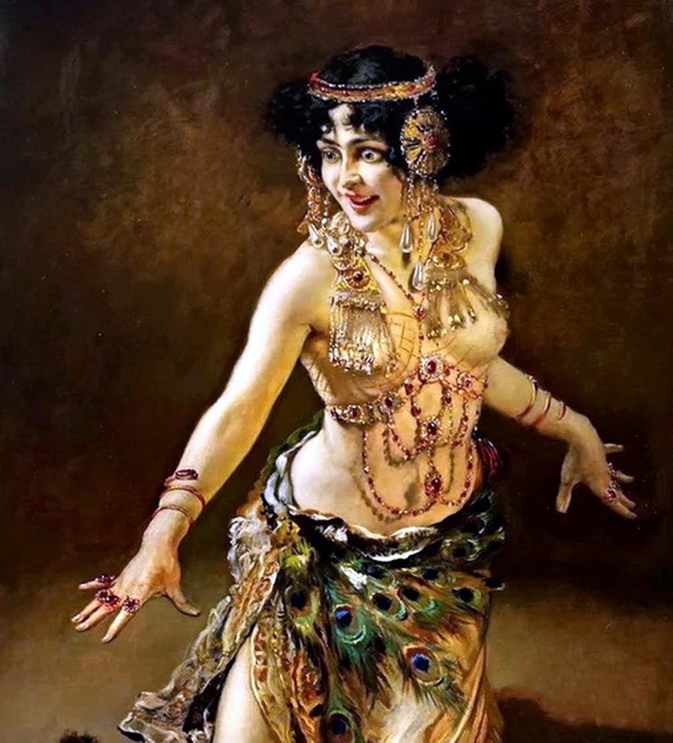 Dance Of Salome. Leopold Schmutzler.