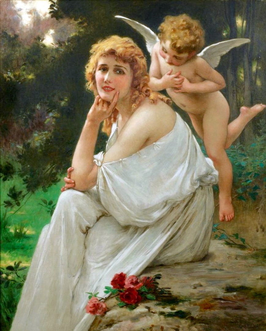 Loves Muse (Mary Pickford). Guillaume Seignac.